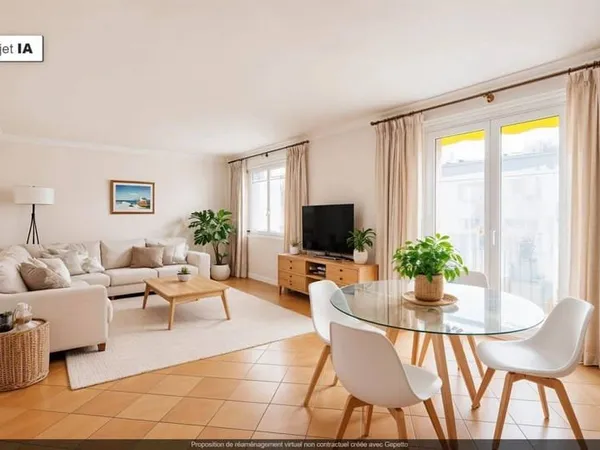 Appartement 4 pièces 74 m²