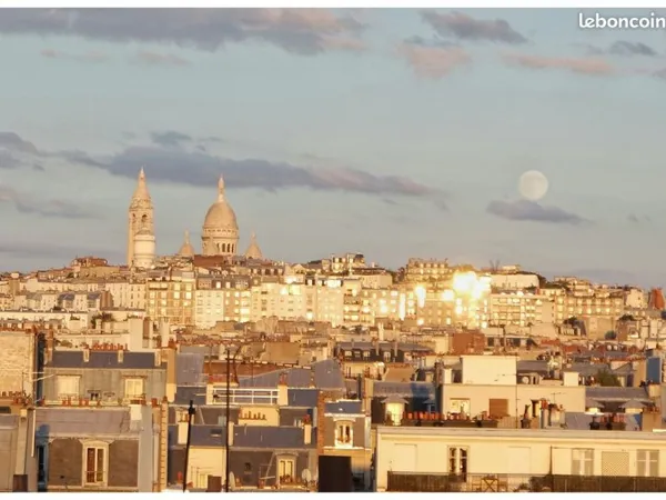 2 P 28 m2 - Paris 17è - DERNIER ÉTAGE _ Vue exceptionnelle - Refait à neuf