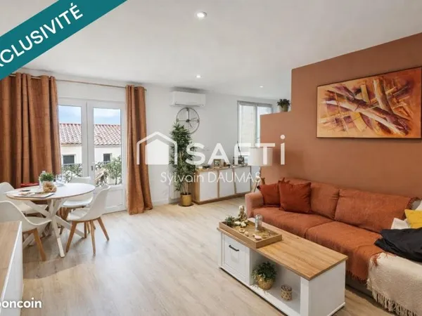Appartement 3 pièces 60 m²