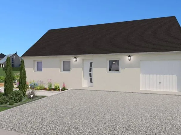 Terrain + maison 89 m²