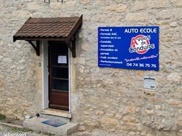 Vente fond de commerce auto école