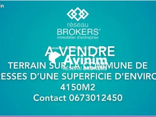 Terrain 4150 m² Tresses