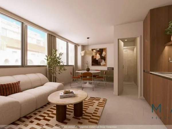 Appartement 1 pièce 23 m²