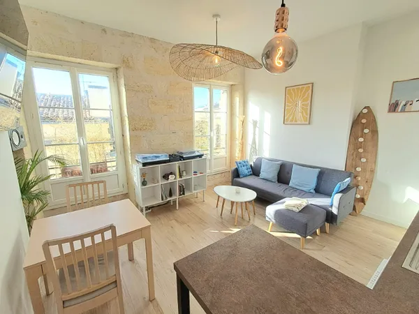 Bordeaux Centre Historique – Rue Saint-Rémi T2 36,41 m² – Plein Sud – Sans vis-à-vis