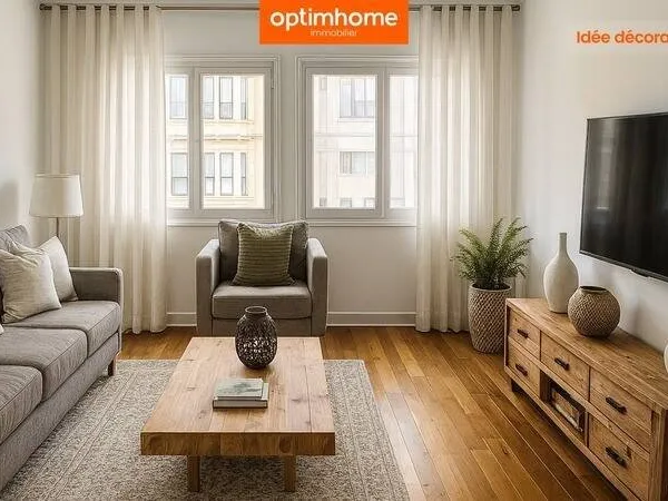Appartement 4 pièces 55 m²