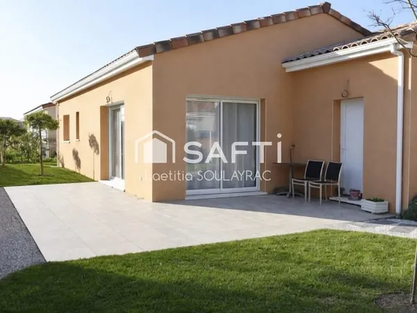 Maison 92m² avec garage et jardin à Soual