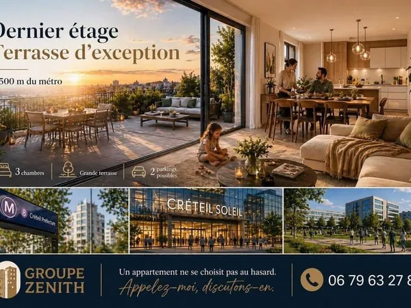 Appartement 4 pièces 86 m²