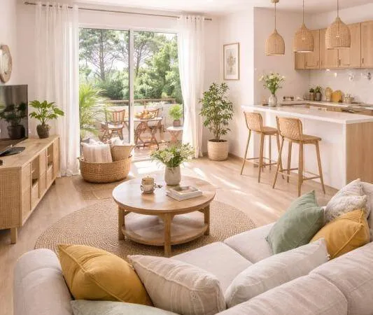Appartement 2 pièces 45 m²