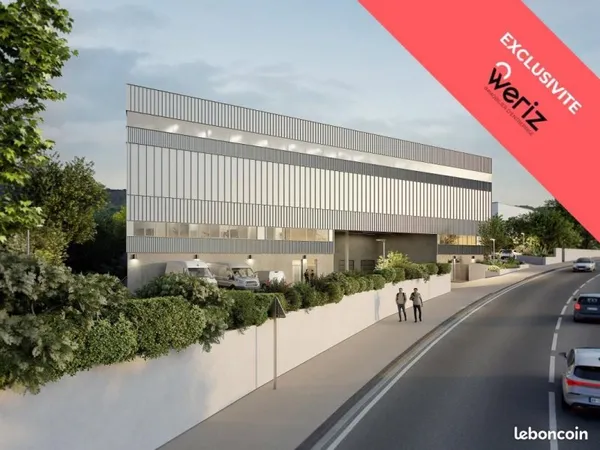 Local industriel 869 m²