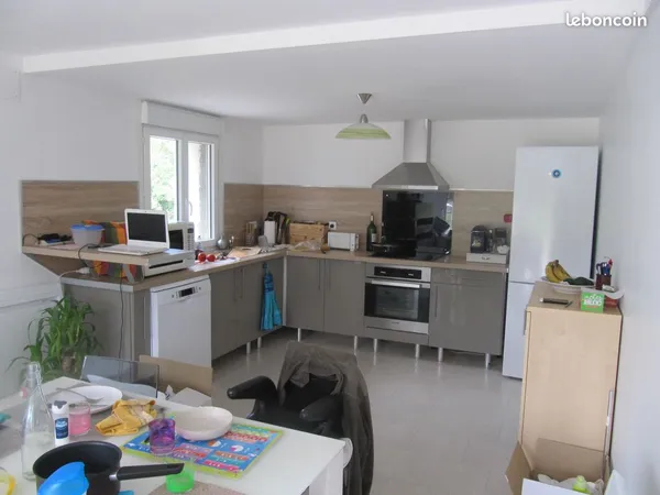 Maison 4 chambres + jardin Saintes