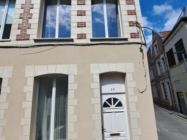 A louer - Valenciennes Centre - Ruelle calme - Maison F3 meublée de 35 m² - 2 chambres