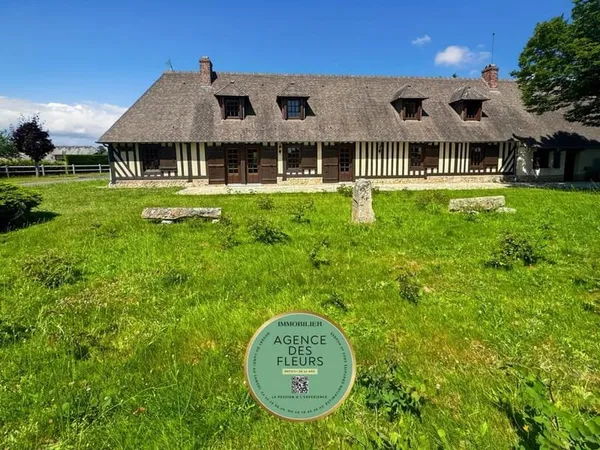 Belle longère de 161 M2 sur 3700 M2 de terrain Saint aubin le Vertueux
