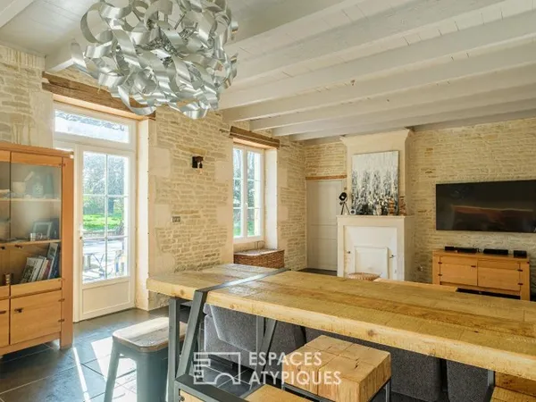Maison de ferme rénovée à 10 minutes de Niort