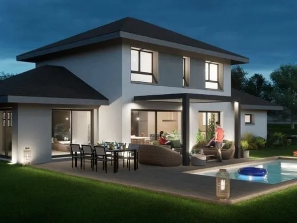 Projet de construction d'une maison 125 m² avec terrain à DROISY (74)