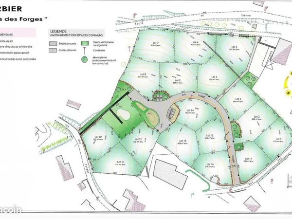 Terrain 723 m² TANCUA