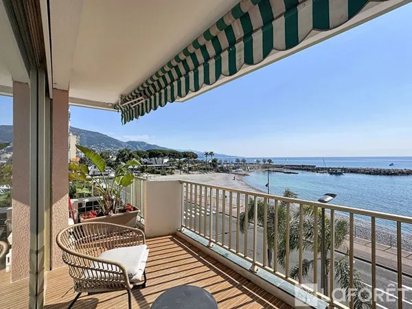 3 pieces avec vue mer panoramique, avec balcon, cave + garage