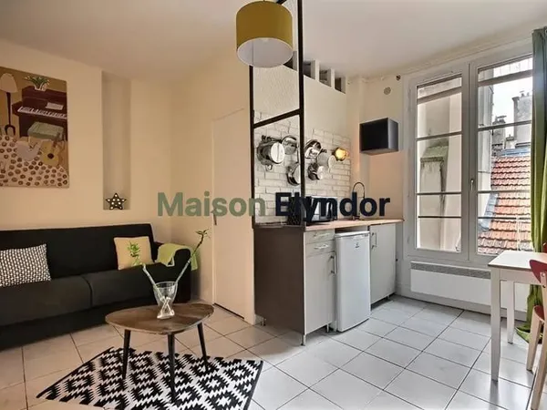 Studio à louer - Paris 3e - Meublé