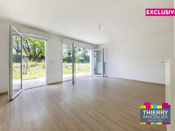 Appartement Reze 3 pièces 64 m² jardin et terrasse