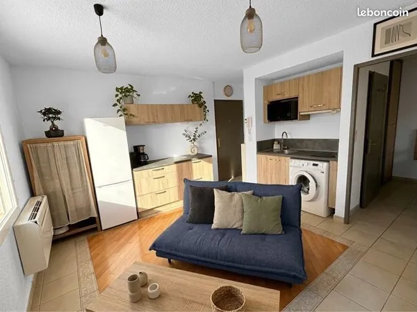 Appartement T2 bis - Tout équipé - Voie verte