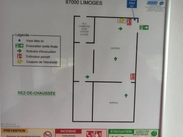 LOCATION BUREAUX / AGENCE - 65m² LIMOGES SUD