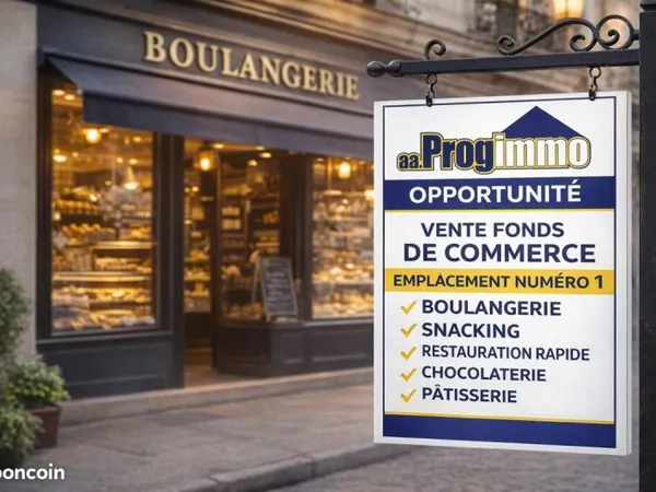 Fonds de commerce boulangerie Limoges