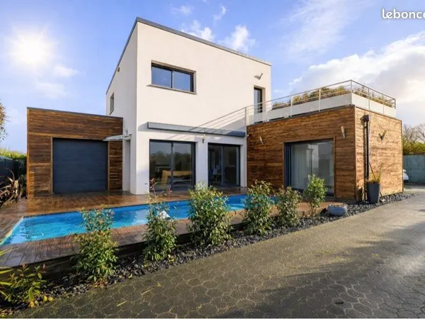 Maison contemporaine 145m2 Le Haillan (33185)