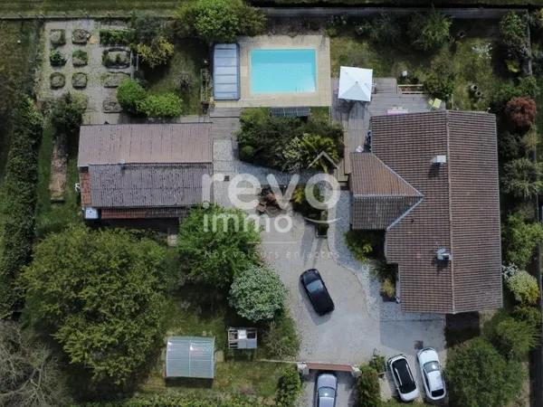 Maison plain-pied de 122m2 sur 1693m2 de terrain