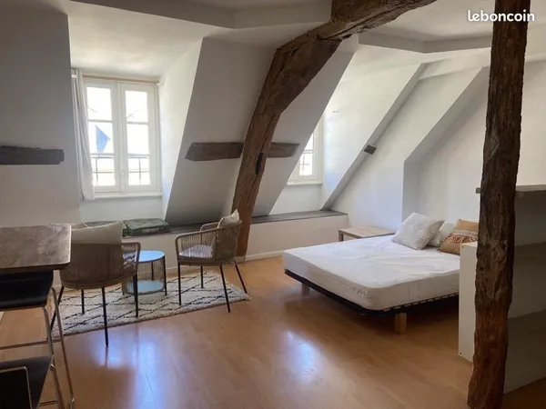 🏡 Studio meublé - Hyper centre Rennes