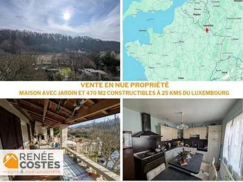 Vente en nue propriété - F79-H81 ans - TUCQUEGNIEUX (54640)