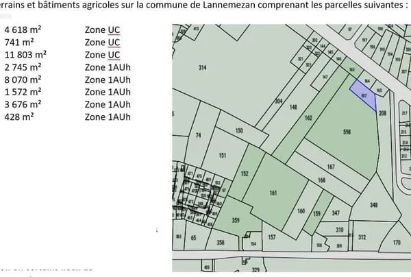 Terrain lotissement / promoteurs