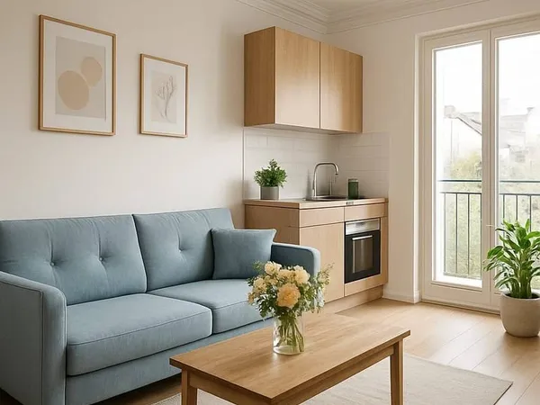 Appartement 1 pièce 19 m²
