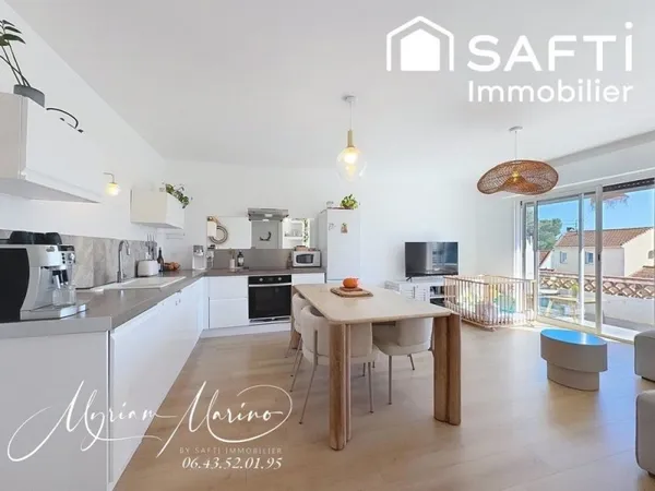 Appartement 3 pièces 61 m²
