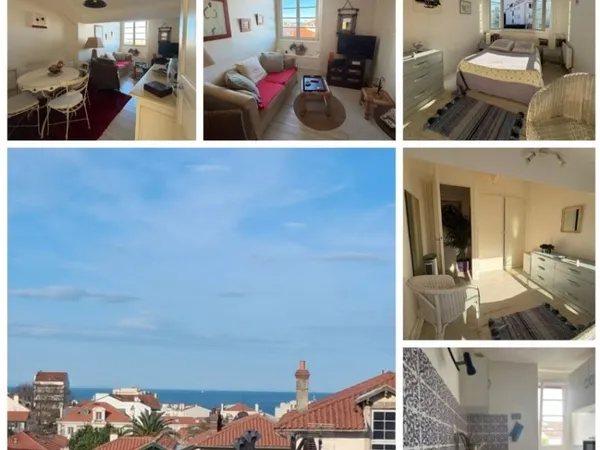 APPARTEMENT T2 Vue Océan BIARRITZ