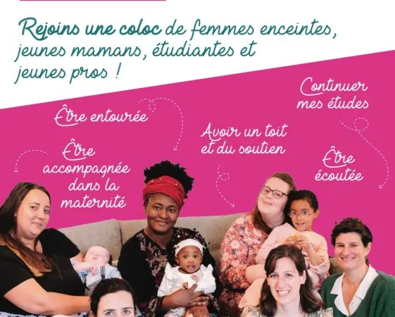 Colocation étudiantes et femmes enceintes