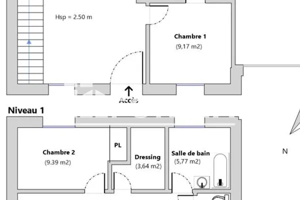 Maison Location Luisant 6p 102m² 1203€