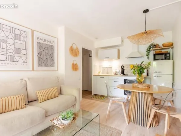 T2 meublé — Terrasse et jardin — Vieux Blagnac