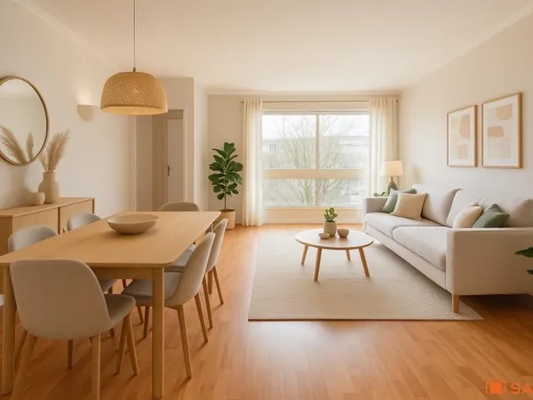 Appartement T4 avec terrasse et garage - Croix Résidence Flandre