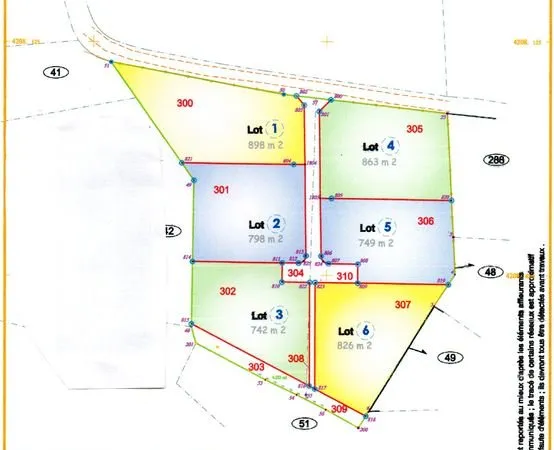 Terrains dans Lotissement 120 /m