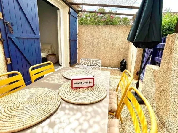 T2 + mezzanine avec terrasse - 150m plage pont tournant Saint Cyprien Plage