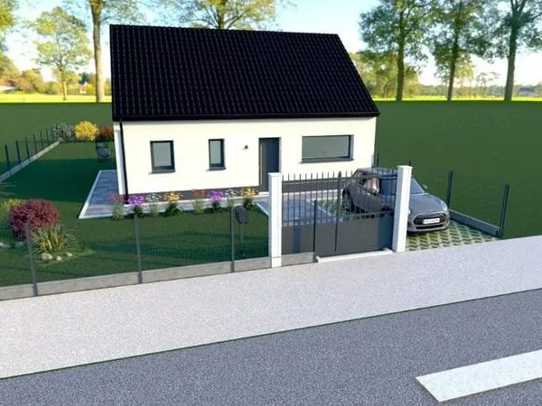Maison 2 pièces 60 m²