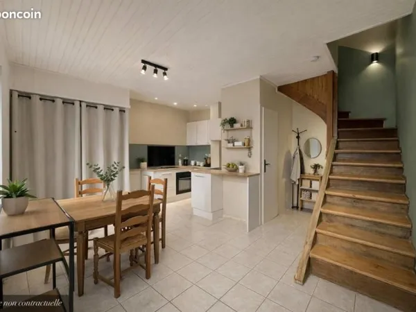 Maison de village 3 pièces 58 m²