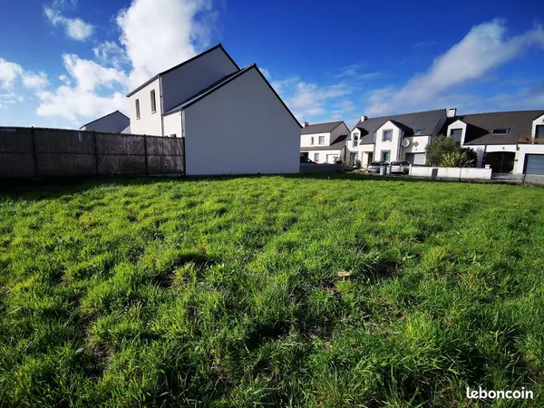 Terrain viabilisé 392m²