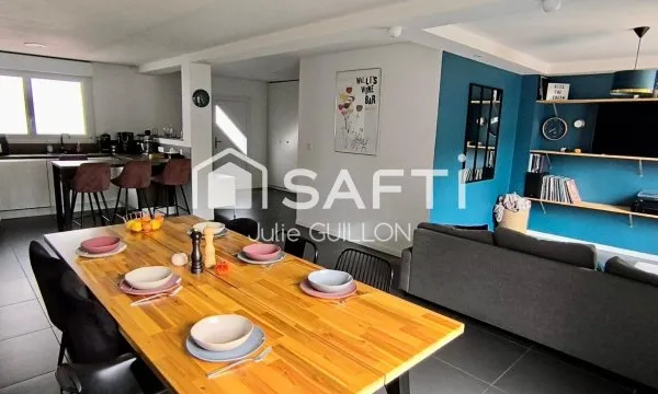 ST-NAZAIRE - BELLES PRESTATIONS -3 CHAMBRES+BUREAU