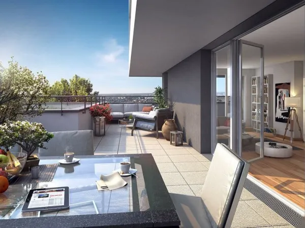 GRAND T5 - TERRASSE DE 80M2 **DERNIER ETAGE SANS VIS à VIS ** Prestation haut de gamme