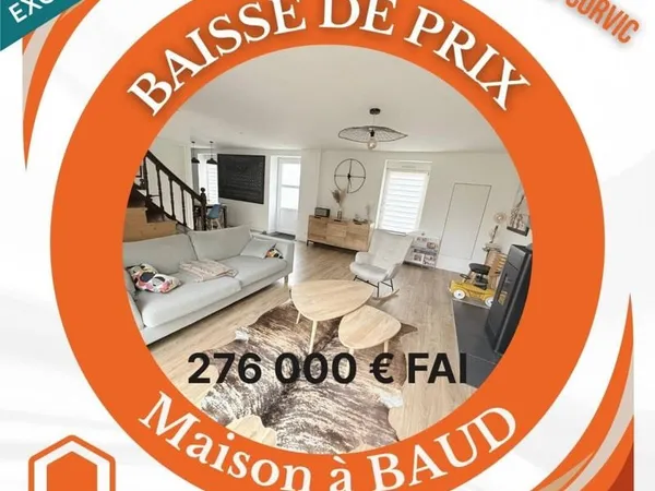Maison de ville 6 pièces 127 m²