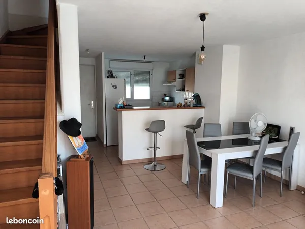 Maison Duplex 2 chambres de 63 m² et jardin