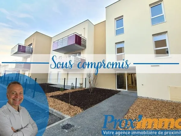 Bel appartement T3 de 2024 d'environ de 70 m2 habitable au RDC avec terrasse !