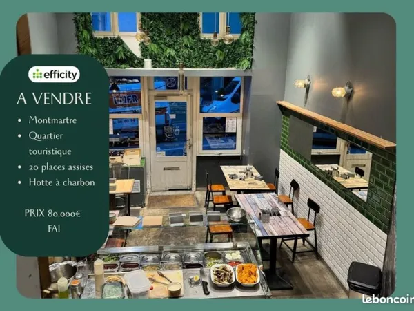 Fonds de commerce 40 m²