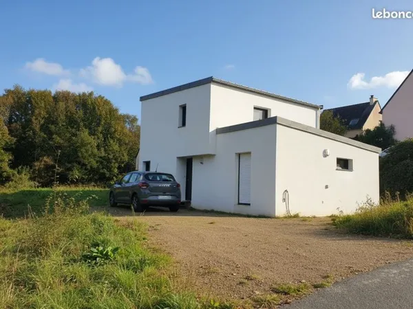 Maison individuelle T4 de 2024, 85m² + garage 23m² - Plogastel-Saint-Germain (15min Quimper)