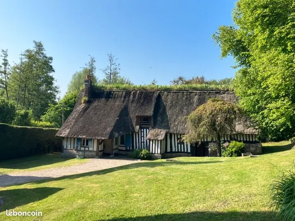 Vente chaumiere authentique restaurée